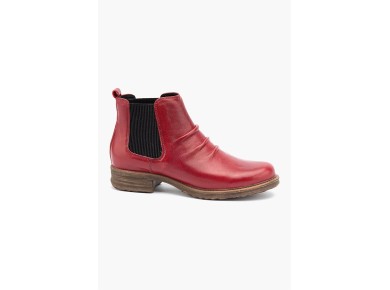 Silver Lining Trinity Pull on Boot Red Sz 41